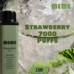 meme7000口_拋棄式電子煙現貨_韓國熱銷爆款